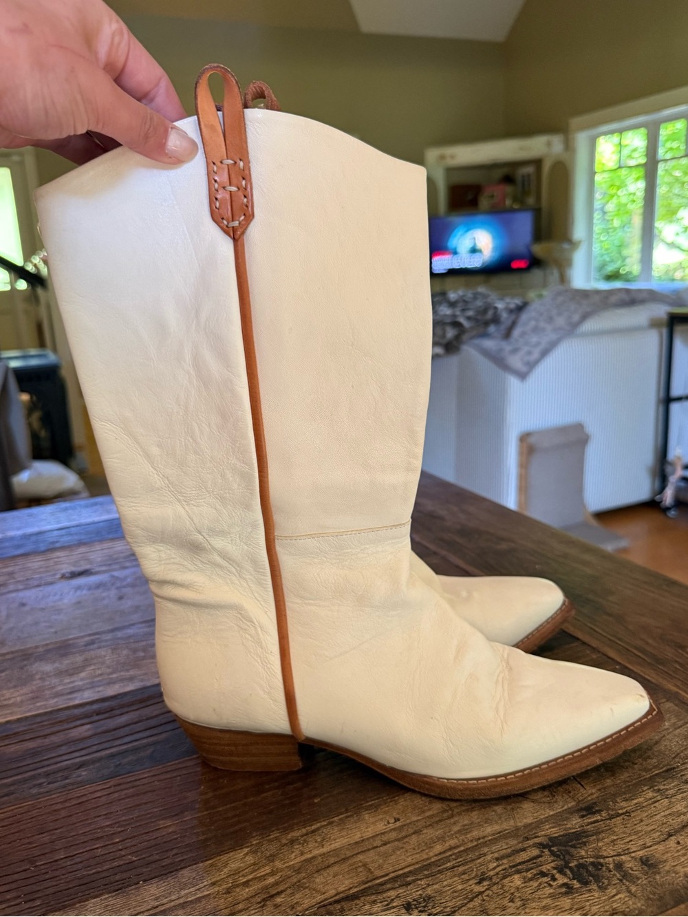 We The Free Montage Tall cowboy Boots - White - Picture 5 of 6